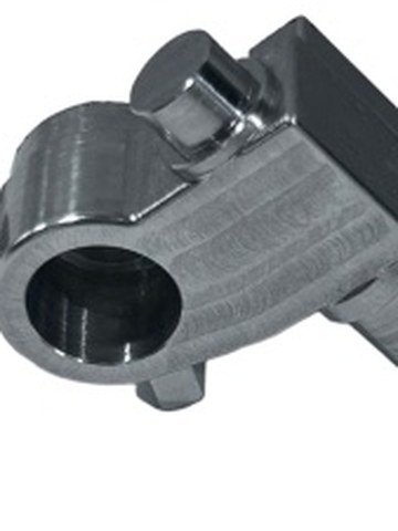 Precision ankle bidirectional shaft showing Phi 15 H7 bore, multi-step shaft sections, and 4x M2.5 threaded holes