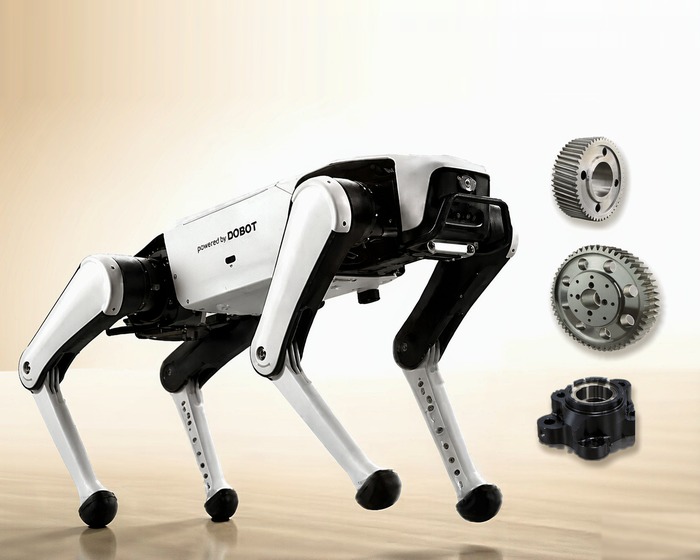 CNC Machined Parts for Quadruped Robots: Links, Joints, Drive Housings