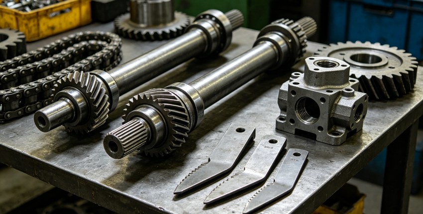CNC Machining for Farm and Earthmoving Equipment: Fits and Wear Life