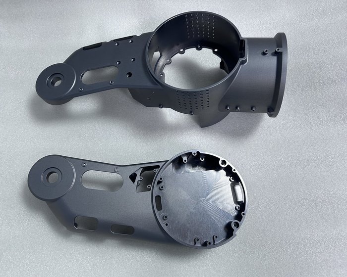 Robot joint housing with sealing surfaces and sensor pockets