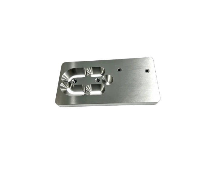 303 Stainless Multi Slot Locating Panel, P7 Dowel Bores Both Faces Milled