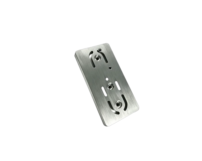 303 Stainless Multi Slot Locating Panel, P7 Dowel Bores Both Faces Milled, view 4