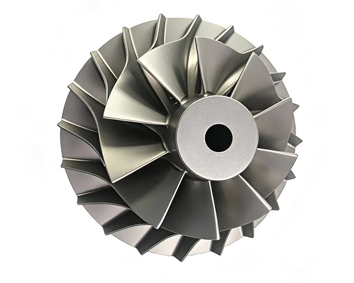 5 Axis CNC Milling Machining Hydraulic Steel Impeller
