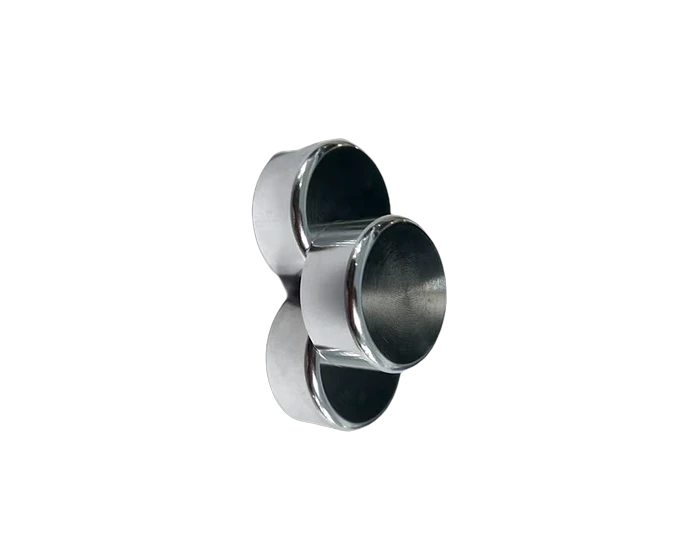 6061 Aluminum 45CC Syringe Piston, Ø22.48 Precision Outer Diameter, view 3