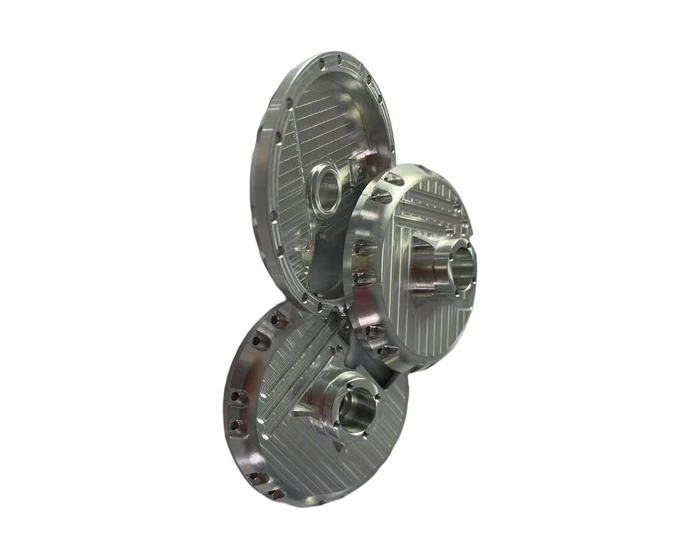 6061-T6 Aluminum Rear Cover, Clear Anodized