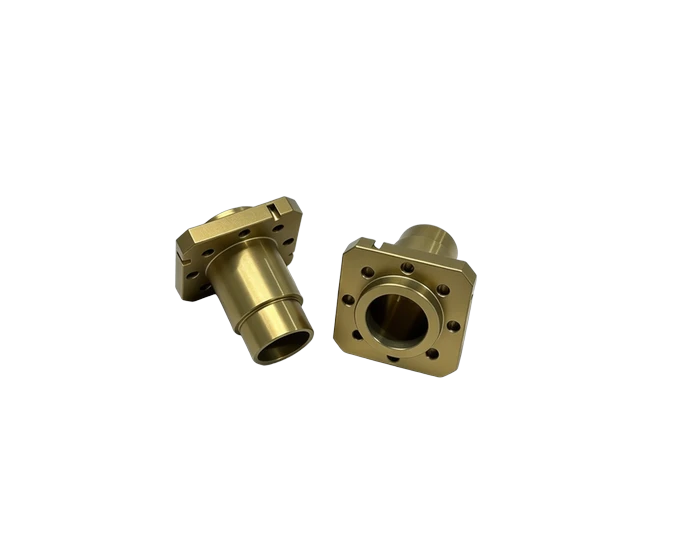 7075-T6 Brake Shaft, Multi Step with Flange, Hard Anodized 0.1 mm, view 4