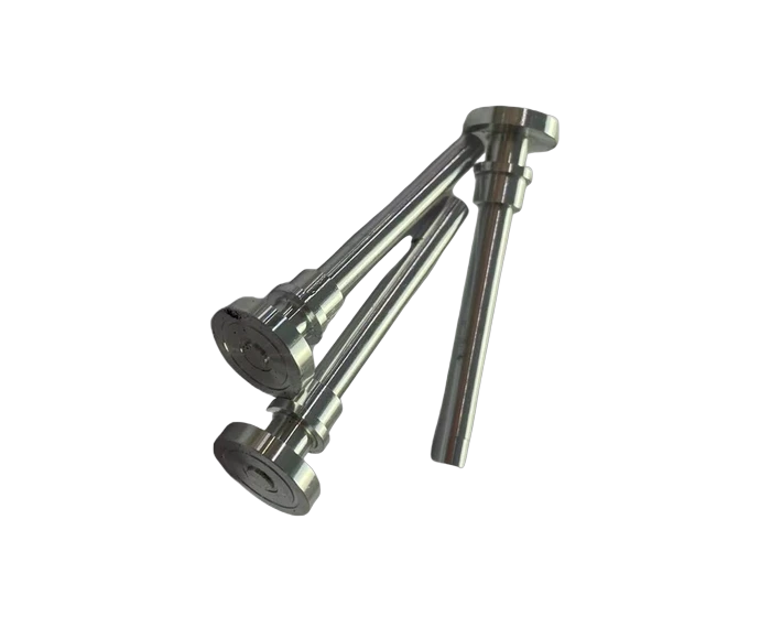 7075-T6 Encoder Shaft Seat, g6/h7 Journals, Black Anodized, view 4