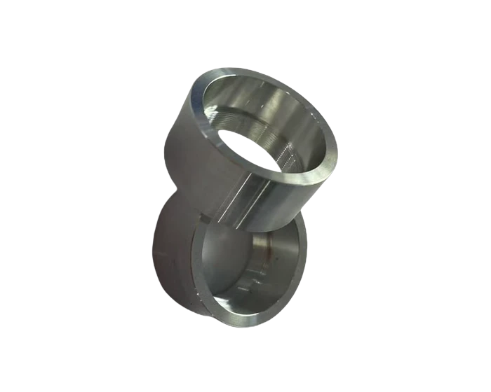 7075-T6 Lock Nut M24 x 0.5, Black Anodized with 60 Degree Slot, view 2