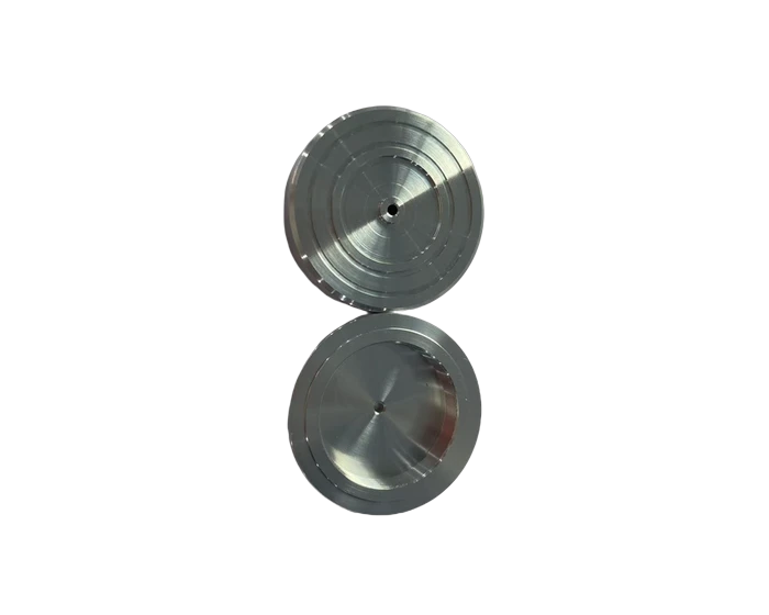 7075-T6 Lock Nut M28 x 0.5, Multi Groove Lightweight Design, view 3