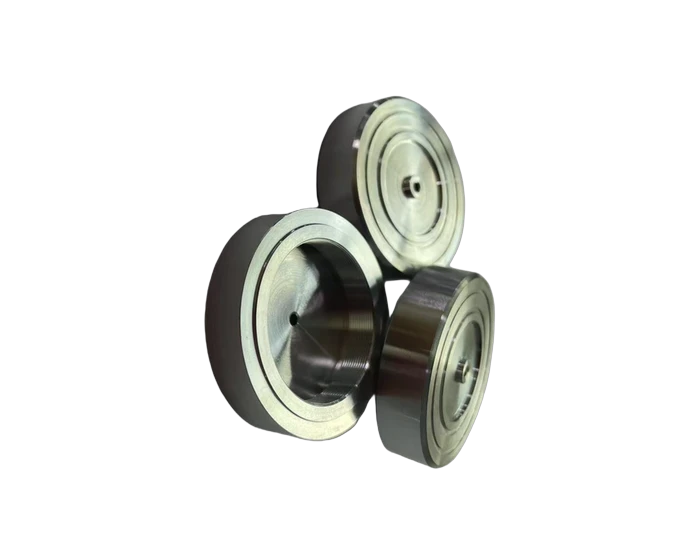 7075-T6 Lock Nut M28 x 0.5, Multi Groove Lightweight Design, view 4
