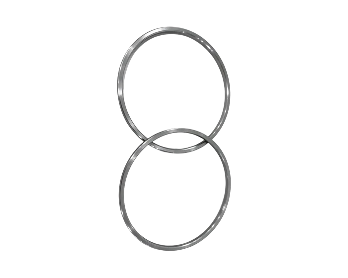 45 Steel Motor Stator Retaining Ring, Quenched and Tempered, Ground Faces, view 2