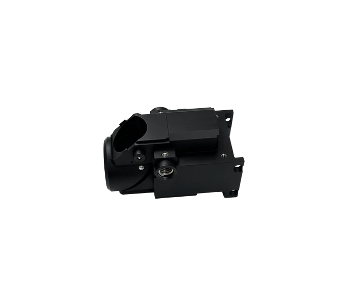 A356 Cast Aluminum Lens Barrel Body, 5 Axis Finish Machined