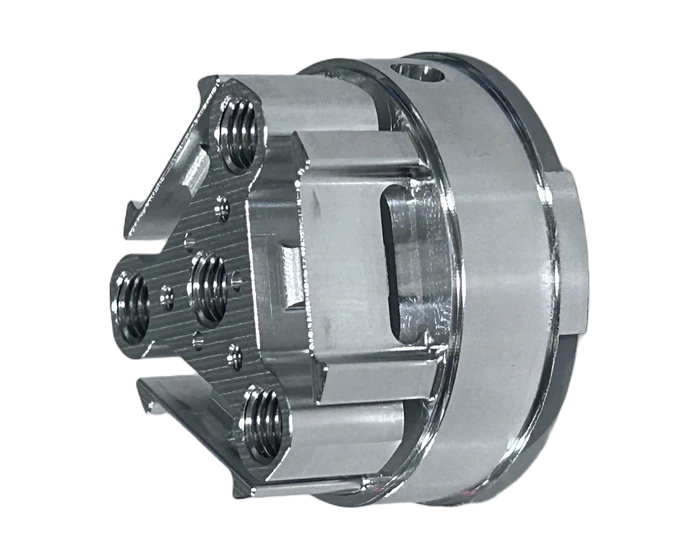 Triangle mounting base, mounting face detail
