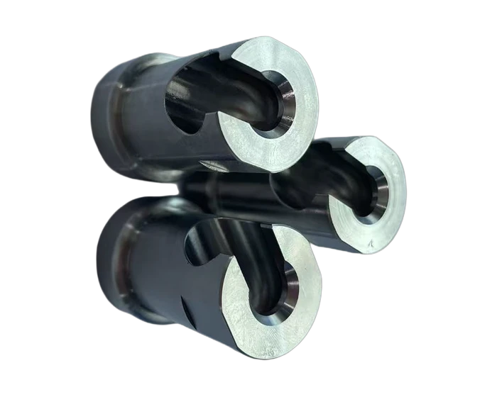 Bayonet air cylinder adapter, side profile