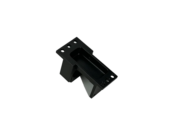 Black Anodized Optical Mount, 6061 with M1.6 to M3 Thread Field, view 3