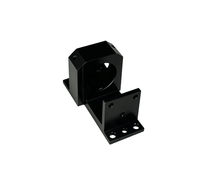 Black Anodized Optical Mount, 6061 with M1.6 to M3 Thread Field, view 4