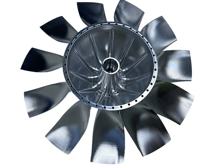 CNC Machined Aluminum Alloy Engine Impeller for High-Performance Power Systems