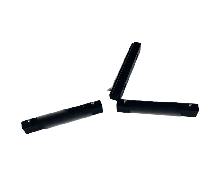 Black Delrin XY Pusher Bar Assembly with Press-Fit Stainless Dowel Pins, view 3