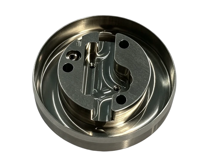 FOG IMU shield support, machined pocket and hole detail