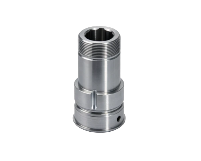 Internal Spline Threaded Sleeve, 40Cr Alloy Steel with 1.283-16 UN Thread