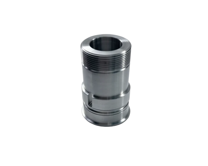 Internal Spline Threaded Sleeve, 40Cr Alloy Steel with 1.283-16 UN Thread, view 2