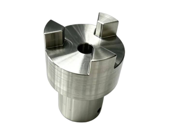 304 Stainless Jaw Clutch Shaft End, view 3