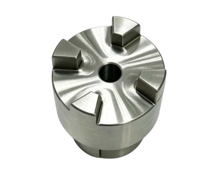 304 Stainless Jaw Clutch Shaft End, view 4