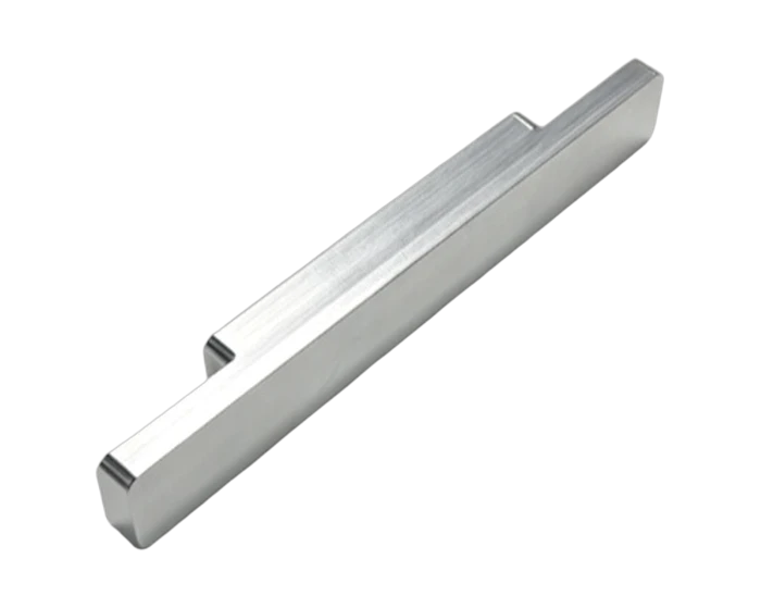 Aluminum Linear Scale Positioning Fixture with 0.39 mm V Grooves