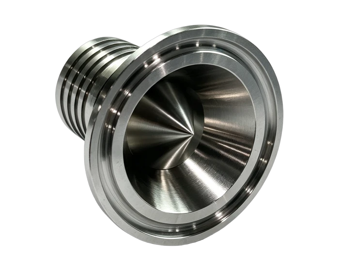 Liquid cooling adapter, bore and step detail