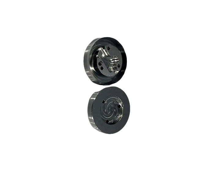 M2 High Speed Steel Fog Support Disc, 1150 C Heat Treated, Laser Marked, view 2