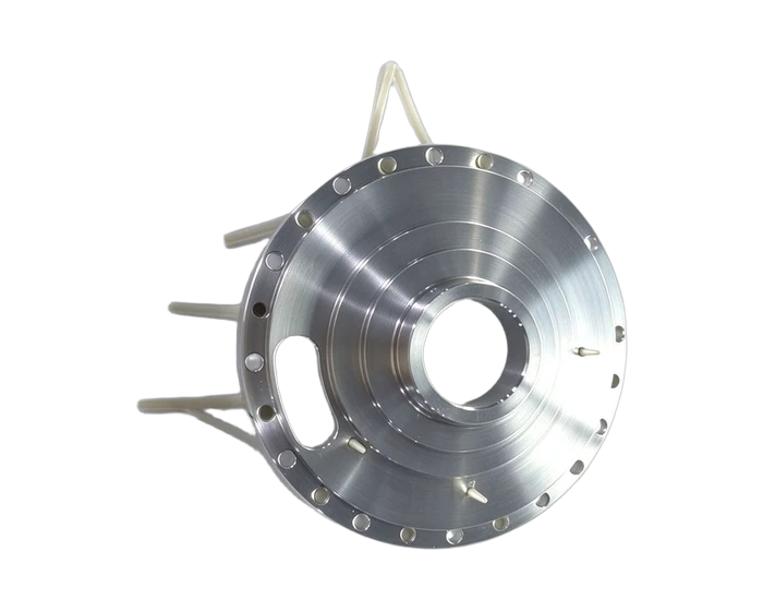 7075-T6 Motor Bearing Housing, H7 Bore, Equally Spaced Hole Pattern, view 3