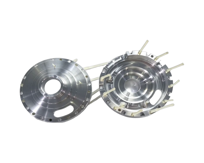 7075-T6 Motor Bearing Housing, H7 Bore, Equally Spaced Hole Pattern, view 5