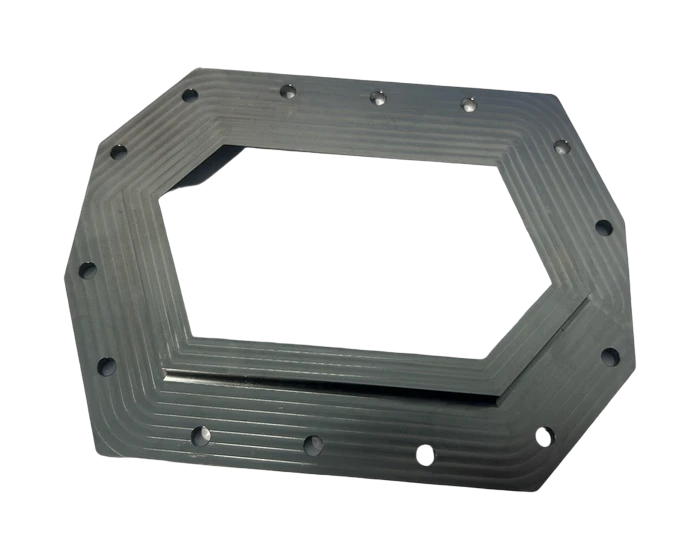 TC4 Titanium Octagonal Sealing Flange Block, view 5