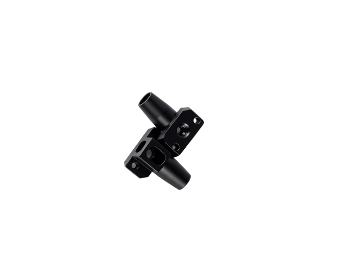 Optical Power Meter Cable Clip, 6061 Turn Mill Machined, 18 mm Long, view 4