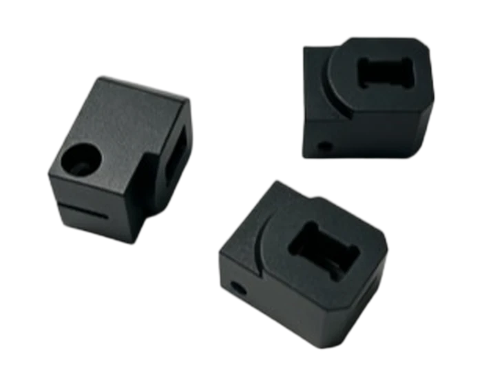 Black POM OST MMC Connector Adapter, view 2