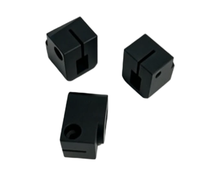 Black POM OST MMC Connector Adapter, view 3
