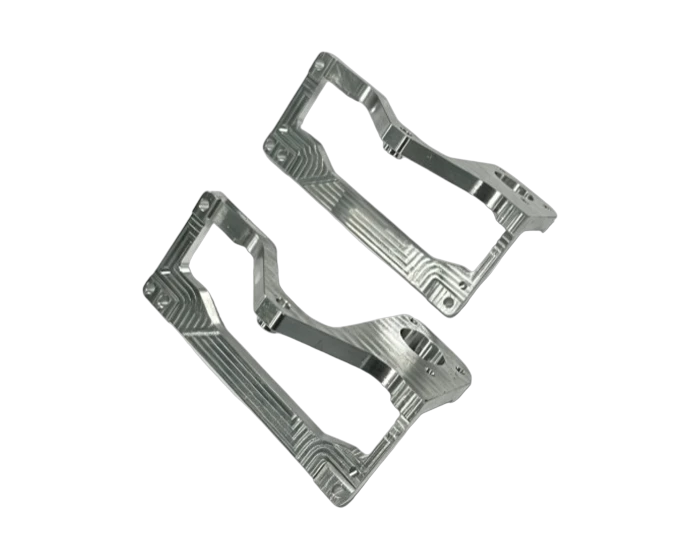7075 Aluminum Precision Actuator Joint Bracket, view 4