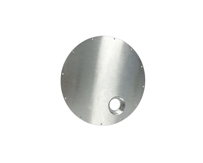 Precision Round Baseplate Cover, Ø180 mm 6061-T6 Sensor Packaging Plate, view 3