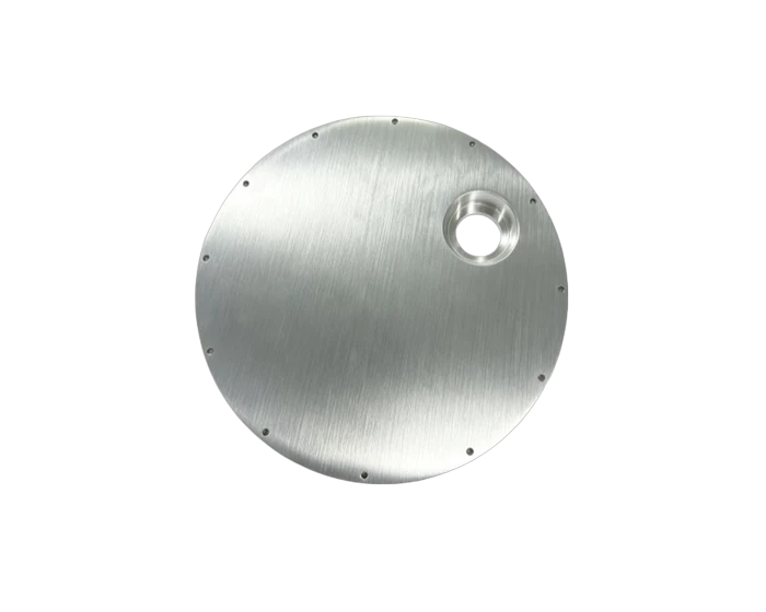 Precision Round Baseplate Cover, Ø180 mm 6061-T6 Sensor Packaging Plate, view 4