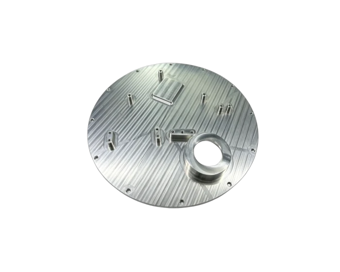 Precision Round Baseplate Cover, Ø180 mm 6061-T6 Sensor Packaging Plate, view 5