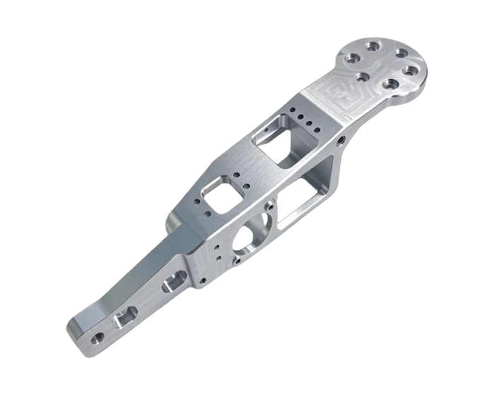 Robotic Multi-Axis Arm Frame, 5-Axis Milled Skeletonized 7075-T6 Billet
