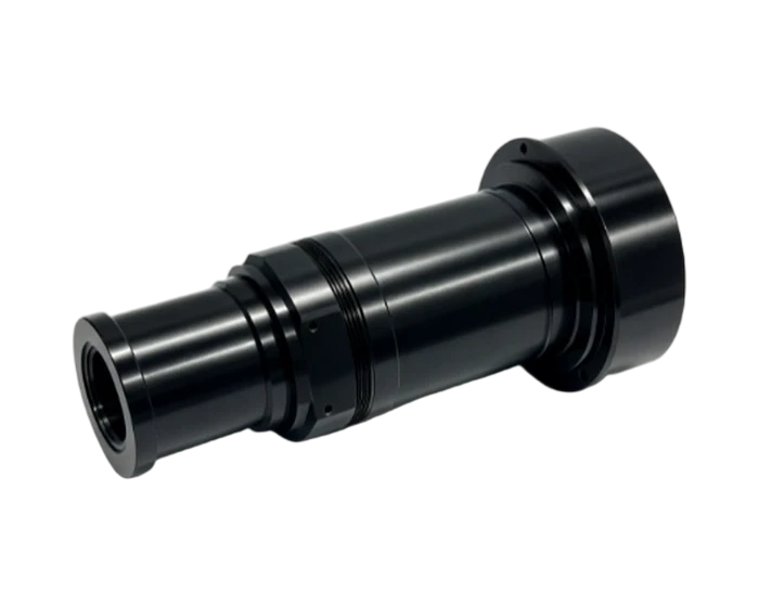 Black Anodized Stepped Lens Barrel, 6H/6g Optic Threads, Coaxiality 0.015 mm, view 4