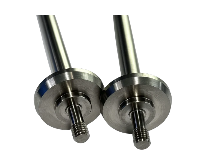 Ti6Al4V titanium control shaft with double hex profile
