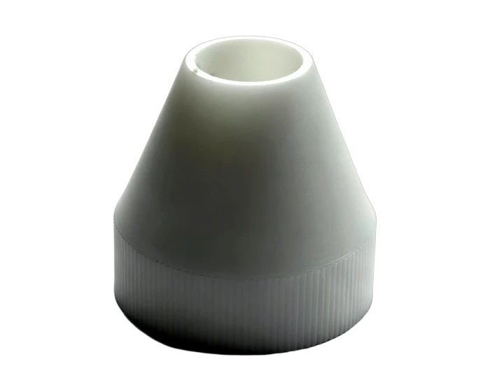 POM end head, base and edge break detail